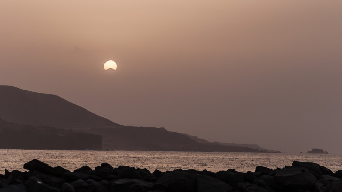 Eclipse_Playa las Canteras_Las Palmas de Gran Canaria