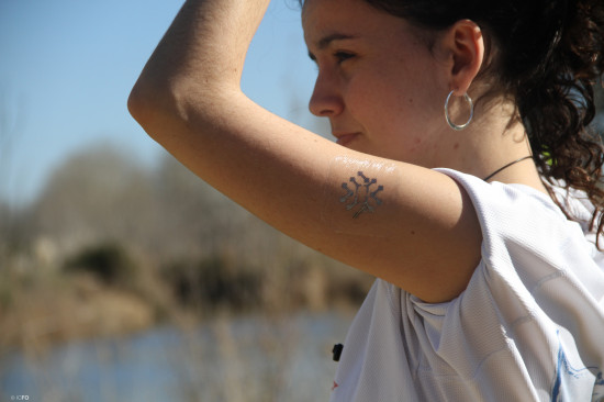 el grafeno puede usarse en tecnologias wearables como este parche de ICFO