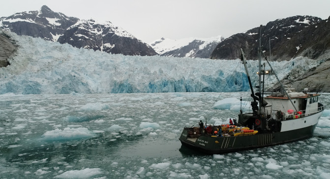 Glaciar en Alaska