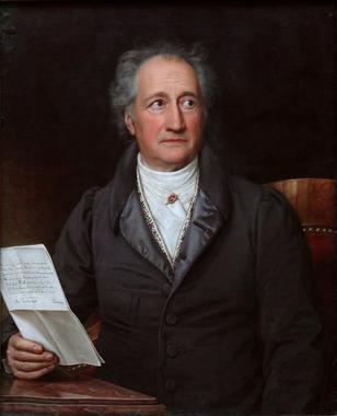 <p><strong>8. El romanticismo alemán. </strong>Johann Wolfgang von Goethe (Fráncfort del Meno, 1749 – Weimar, 1832) fue un poeta, novelista, dramaturgo y científico que ayudó a fundar el romanticismo. Estudió Derecho e investigó sobre óptica, geología y química. / <a href="http://en.wikipedia.org/wiki/File:Goethe_(Stieler_1828).jpg" target="_blank">Wikipedia</a></p>