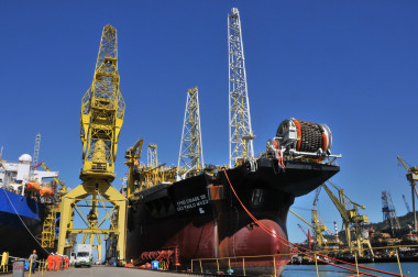 <p>Plataforma flotante Cidade de São Paulo. / Repsol</p>