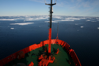<p>Campaña oceánica ATOS-I a bordo del <em>BIO Hespérides. </em>Imagen: Rafel Simó / CSIC.</p>
