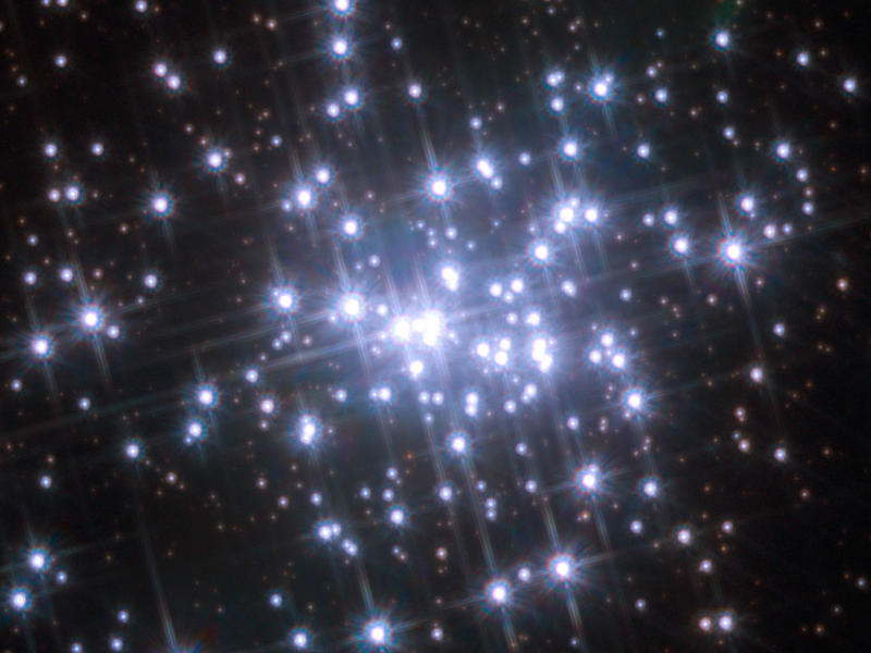 el telescopio hubble capta estrellas en movimiento fotografías