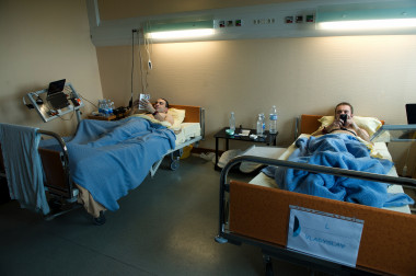 <p>En cama sin moverse salvo necesidades del experimento. / ESA</p>
