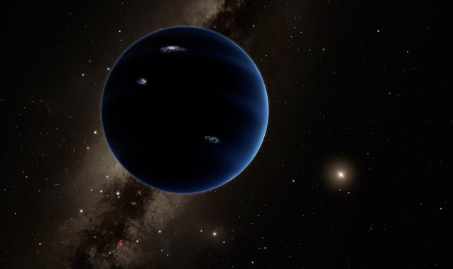 <p>Representación artística del nuevo planeta. / Caltech/R. Hurt (IPAC)</p>