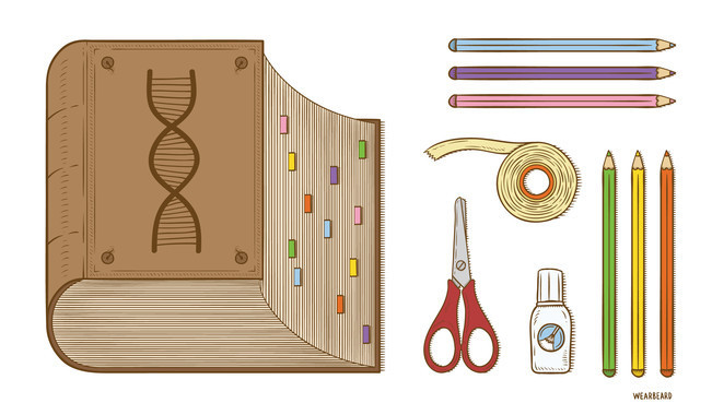 <p>La herramienta fue el descubrimiento científico de 2015 según <em>Science</em>. / Ilustración: Wearbeard</p>