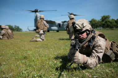 <p>Militares. Imagen por <a href="http://www.flickr.com/photos/nycmarines/4653818309/sizes/o/in/photostream" target="_blank">NYCMarines</a></p>