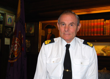 <p>El almirante Gonzalo Rodríguez González-Aller. Imagen: SINC.</p>