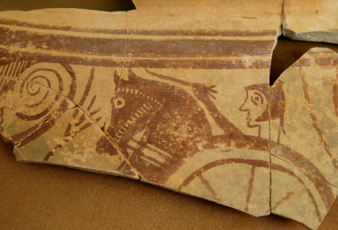 <p>Tinaja caballeros detalle. / Héctor Uroz Rodríguez. </p>