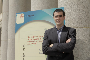 <p>Jorge Aguarón de Blas, ganador de la modalidad de bachillerato de Innovaciencia. / CSIC</p>