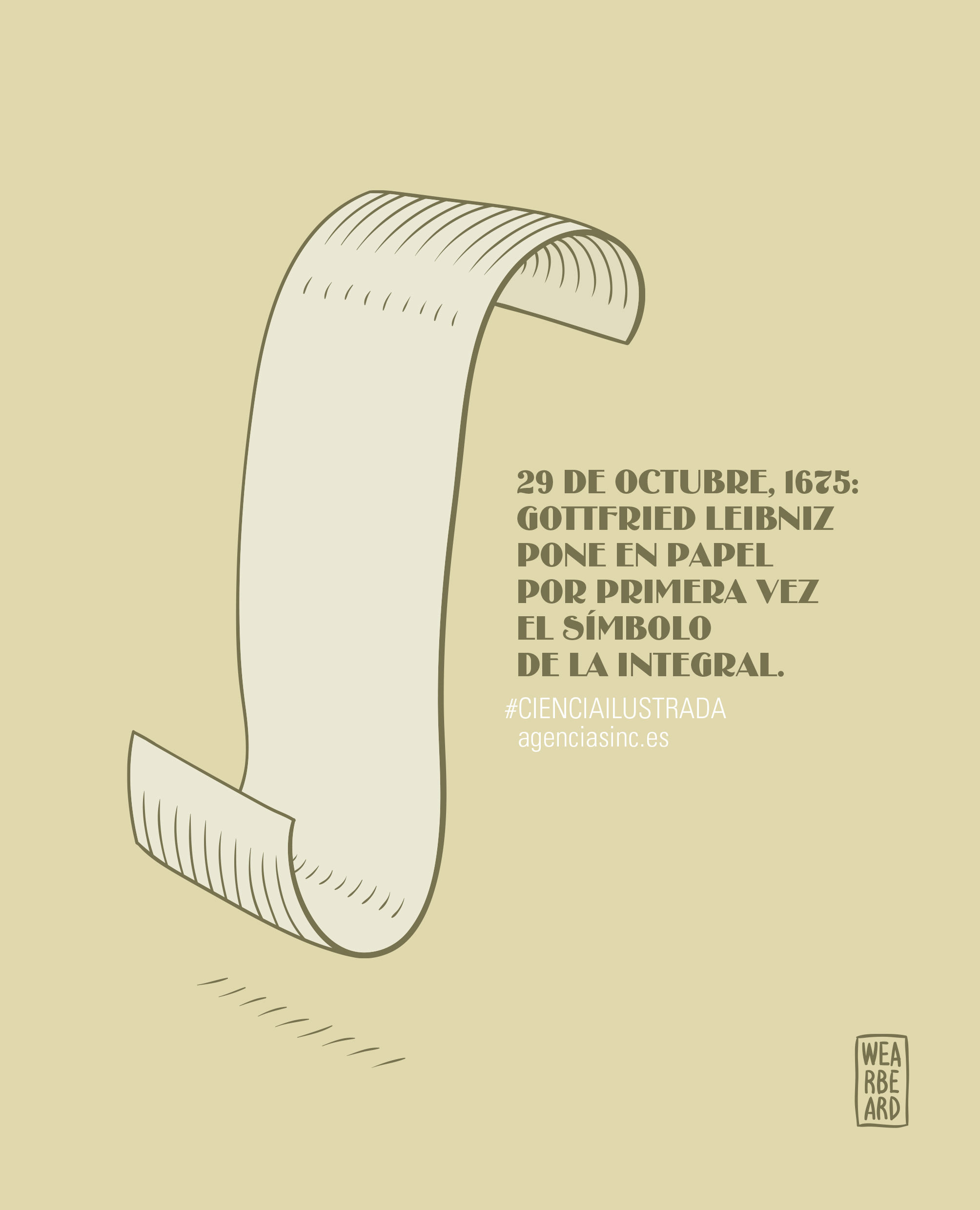 1675 leibniz escribe por primera vez el símbolo de la integral