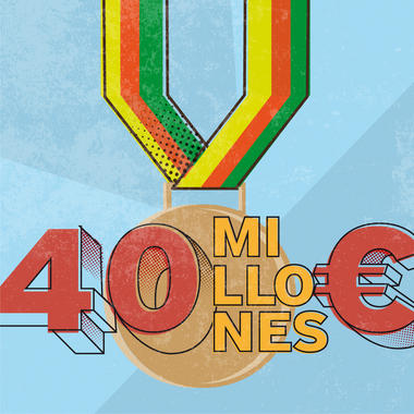 <p>Cada medalla de oro olímpica cuesta unos 40 millones de euros a un gobierno</p>