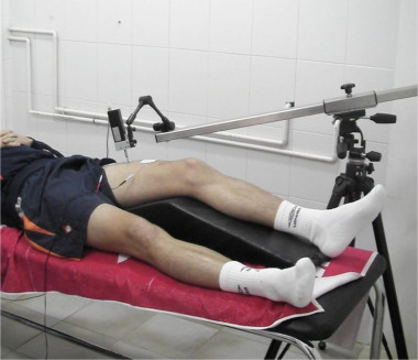 <p>The authors measured the values with a technique named tensiomyography (TMG), which is used by various first division teams, like Barcelona Football Club. / University of Vigo.</p>