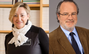 <p>En la imagen, Ángela Nieto y Àlvar Agustí. / Fundación Lilly</p>