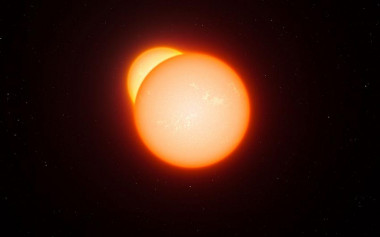 <p>Estrellas binarias eclipsantes, el tipo de estrellas empleadas para el estudio. / IAA-CSIC</p>
