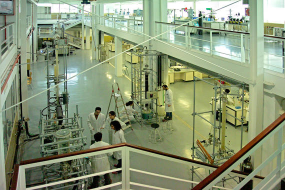 <p>Planta piloto de la Escuela Técnica Superior de Ingeniería de la USC</p>
