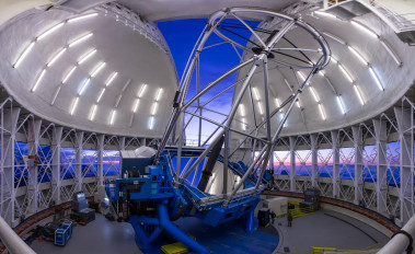 <p>El telescopio Gemini Sur, donde se colocará el instrumento OCTOCAM. / IAA-CSIC</p>