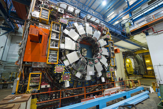 <p>Detector CDF de Tevatron. / Fermilab</p>