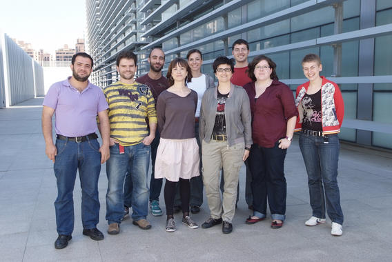 <p> Equipo de investigadores del Laboratorio de Expresión Genética acoplada a Transporte de ARN del CIPF</p>