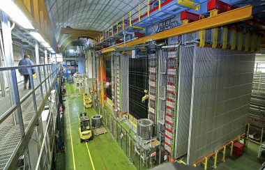 <p>Detector OPERA en el Laboratorio de Gran Sasso (Italia). Imagen: INFN.</p>