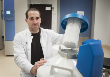 <p>En la imagen, Haritz Gurruchaga. / Nuria González. UPV/EHU</p>