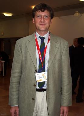 <p> Klaus-Robert Müller, director del Arbeitsgruppe Maschinelles Lernen / Intelligente Datenanalyse.</p>