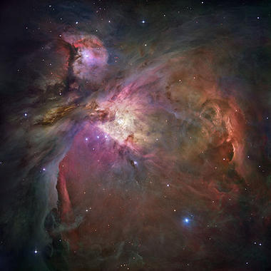 <p>La nebulosa de Orión captada por el <em>Hubble</em>. Imagen: NASA/ESA.</p>