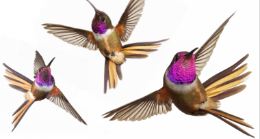 <p>Las especies de colibrí de diferentes tamaños y formas tienen distintas capacidades de maniobra / Science </p>