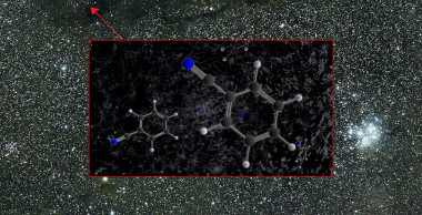 <p>La molécula aromática benzonitrilo se ha detectado en la nube molecular de Tauro número 1 (TMC-1) desde el telescopio GBT. / B. McGuire, B. Saxton (NRAO/AUI/NSF)</p>