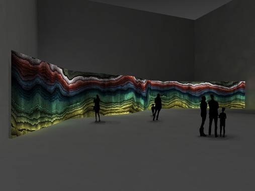 <p>Geólogos de la Universidad de Barcelona colaboran en un proyecto artístico para convertir en registro sonoro los datos sismográficos de la explotación industrial de una gravera del grupo Sorigué en Balaguer (Lleida). / UB</p>