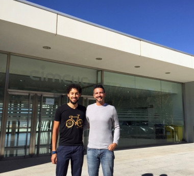 <p>Los investigadores de la UGR Darias Holgado y Thomas Zandonai, dos de los autores de este trabajo. / UGR</p>