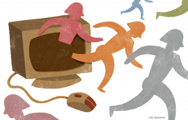 <p>El estudio considera que el feminismo en España ha evolucionado desde una posición cercana a la “utopía” de Sadie Plant hasta un ciber-feminismo social. <a href="http://plataformasinc.es/index.php/esl/Multimedia/Ilustraciones/Banco-de-ilustraciones/El-ciber-feminismo-social-un-caso-genuino-de-desarrollo-en-la-red" target="_self">Ilustración: SINC.</a></p>