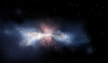 <p> El efecto invernadero desaparece cuando el material interestelar responsable es expulsado de las regiones centrales en forma de vientos. / ESA</p>