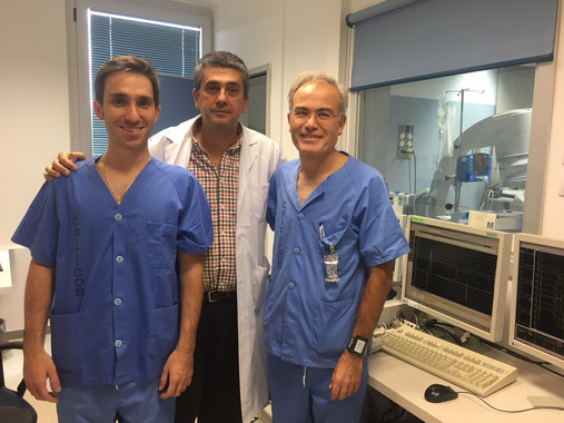 <p>De izquierda a derecha: Amalio Ruíz Salas, Manuel Jiménez Navarro y Alberto Barrera Cordero, investigadores del estudio. / CIBER</p>