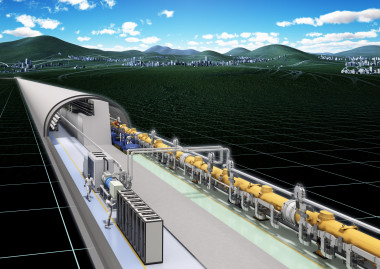 <p>Recreación del International Linear Collider (ILC). / LCC</p>