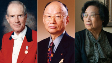 <p>Los tres galardonados del Premio Nobel de Medicina en 2015, William Campbell, Satoshi Omura y Youyou Tu. / Nobel Prize</p>