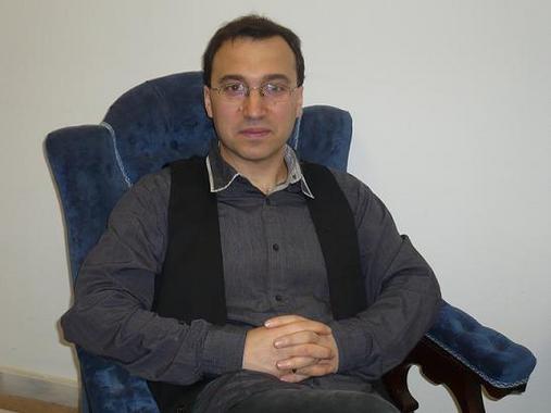 <p>Raúl Ibáñez, V Premio José María Savirón por su importante papel como divulgador científico. Foto: Rosa Castro.</p>