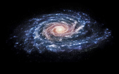 <p>Ilustración de nuestra galaxia, la Vía Láctea. / ESA</p>
