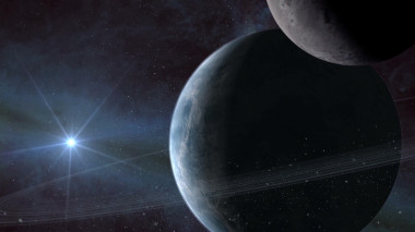 <p>Representación artística de un exoplaneta orbitando a su estrella, que aparece en el vídeo <em>Sistemas Planetarios</em> de la serie <em>IAC Investiga. </em>/ Gabriel Pérez (SMM, IAC).</p>