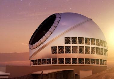 <p>Representación artística del observatorio. / TMT</p>