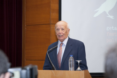 <p>El filósofo Emilio Lledó / <a href="https://www.flickr.com/photos/eventosuc3m/15593329285/" target="_self">Uc3m</a></p>