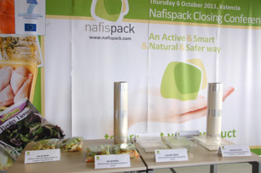 <p>Materiales activos para el envasado de alimentos en el proyecto europeo Nafispack</p>