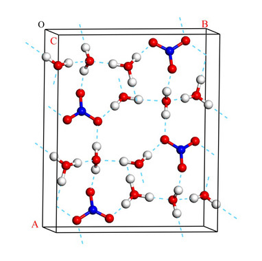 <p class=" text-left">Celdilla unidad de la estructura cristalina del alpha-NAT. / IEM-CSIC</p>