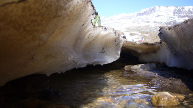 <p>Los glaciares de los Alpes han perdido aproximadamente dos tercios de su volumen desde 1850 y se espera que estas tendencias se mantengan. Imagen: <a href="http://www.flickr.com/photos/tomvereenooghe/5638429518/sizes/l/" target="_blank">Panatomix.</a></p>