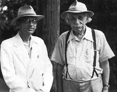 <p>Kurt Gödel y Albert Einstein. / <a href="http://www-history.mcs.st-andrews.ac.uk/history/" target="_blank">MacTutor History of Mathematics archive</a></p>