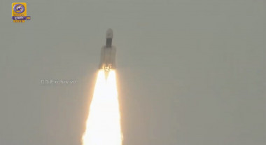 <p>Imagen del lanzamiento de la misión india Chandrayaan-2. / ISRO</p>