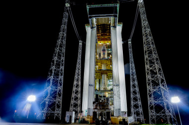 <p>El segundo satélite del programa Copernicus despega este 23 de junio en un lanzador Vega desde el Puerto Espacial Europeo (Guayana Francesa). / ESA–M. Pedoussaut, 2015</p>