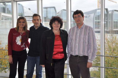 <p>En la imagen, los investigadores gallegos. / Universidad de Vigo</p>