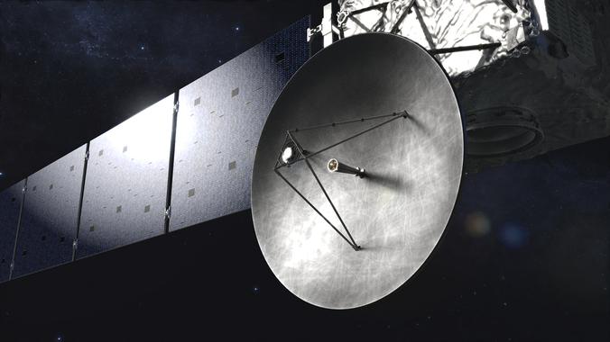 <p>La sonda Rosetta orbitará el cometa 67P/Churyumov-Gerasimenko. /DLR</p>