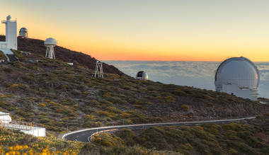 <p>Observatorio del Roque de los Muchachos en la isla de La Palma / IAC</p>